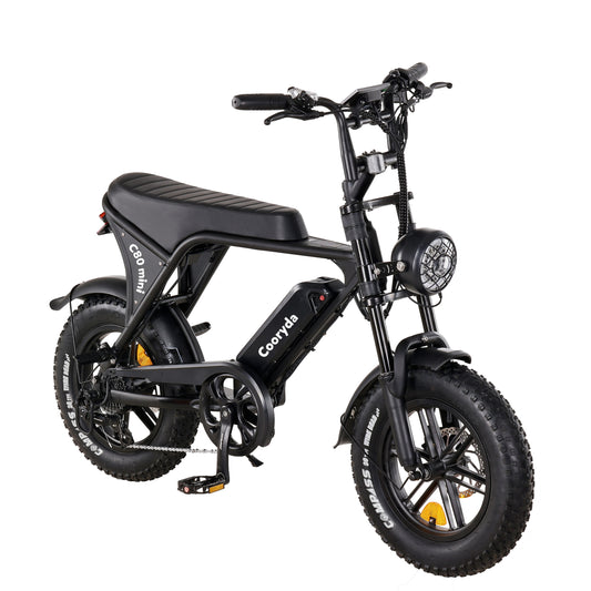 OUXI C80 – Mini Fatbike – Zwart