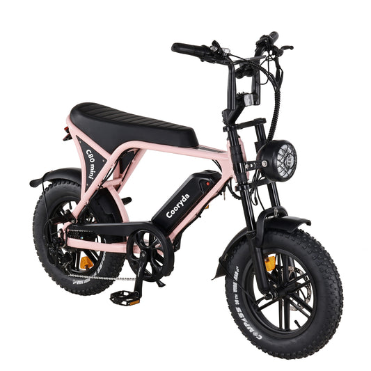 OUXI C80 – Mini Fatbike – Roze