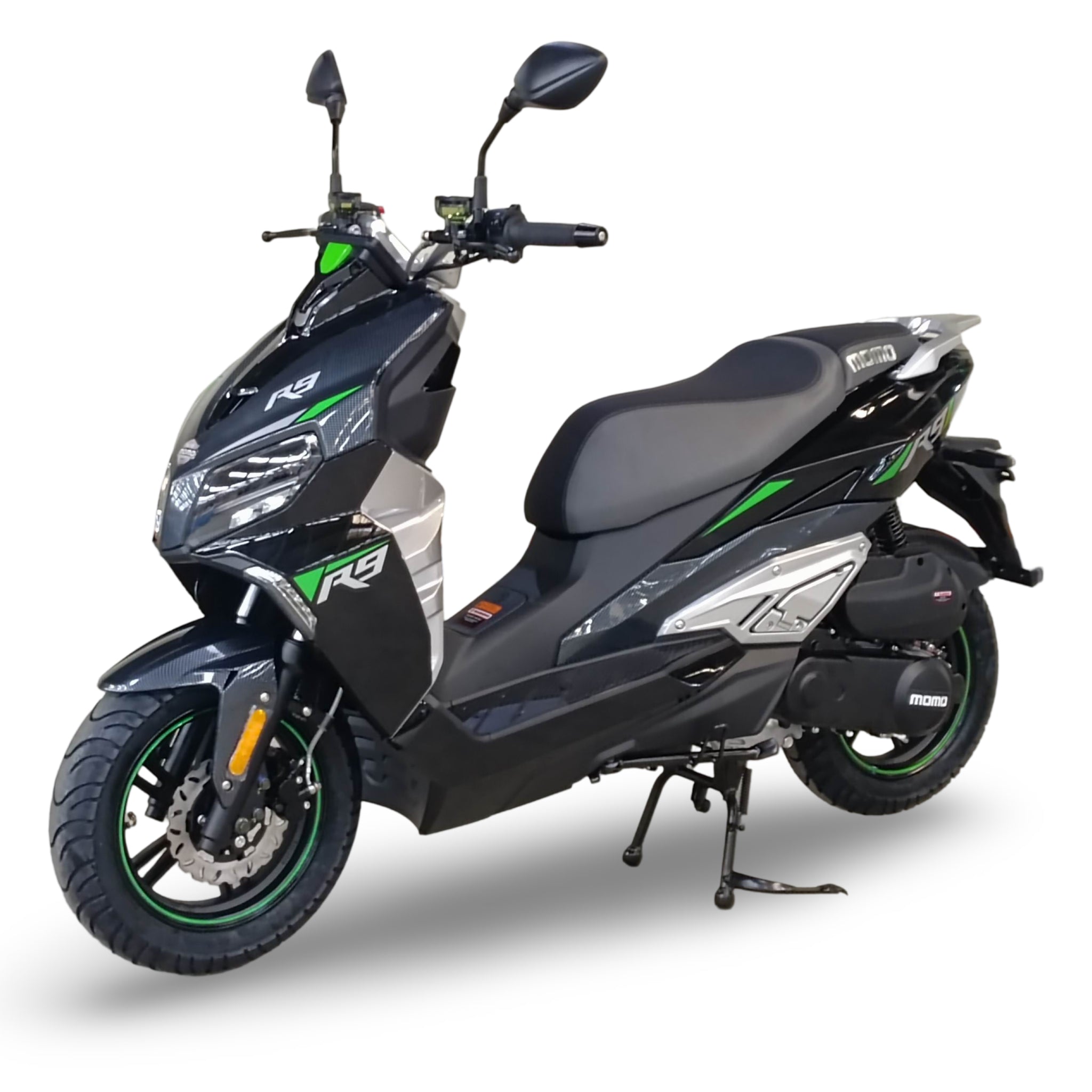 MOMO R9 Sport Black Carbon